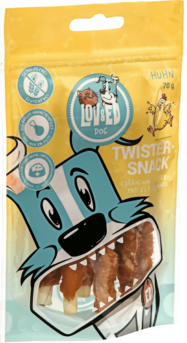 Kausnack Hund Twister mit Huhn, 70 g