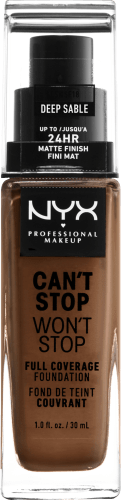 ml 18, Can\'t Stop Deep Foundation 30 24-Hour Sable Won\'t Stop