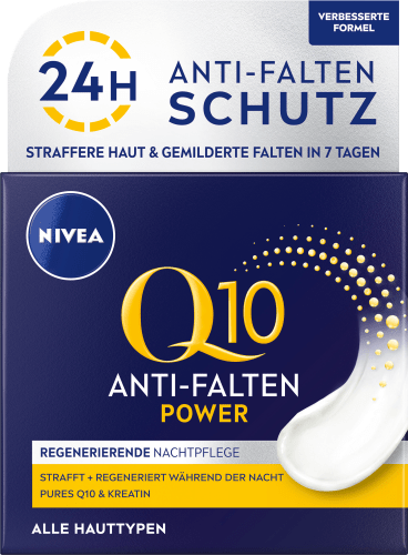 Anti Falten Q10 50 Nachtcreme Power, ml