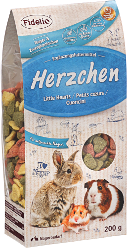 200 Nagersnack g Nager-Herzchen,