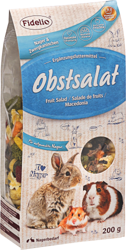 Nagersnack Obst-Salat, 200 g