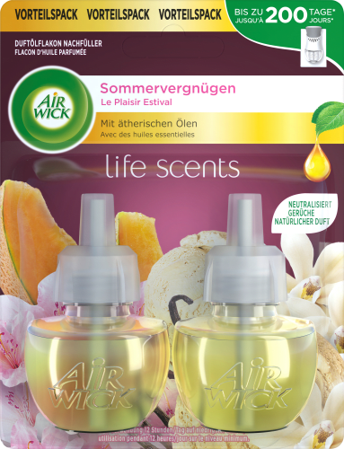 Lufterfrischer Duftstecker Sommervergnügen Nachfüllpack, 38 ml | Lufterfrischer & Raumduft