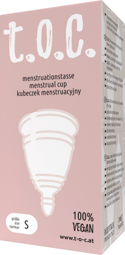 Menstruationstasse St S, Gr. 1