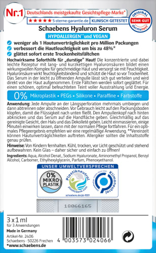 3 St., ml Serum Ampullen 3 Hyaluron