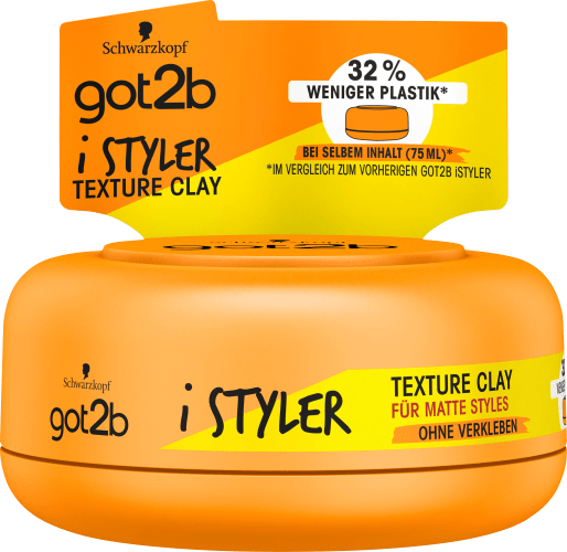 clay, 75 Paste ml iStylers Texture Styling