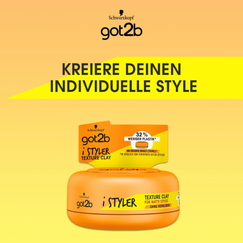 Styling Paste iStylers Texture clay, 75 ml
