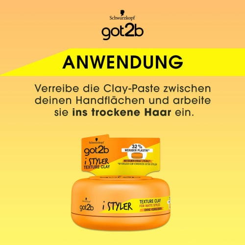 clay, 75 Paste ml iStylers Texture Styling