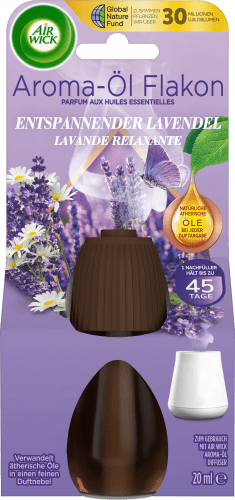 Lufterfrischer Aroma-Öl 20 Nachfüllpack, ml Entspannender Lavendel