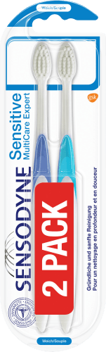 Sensitive MultiCare weich Zahnbürste (Doppelpack), St 2 Expert