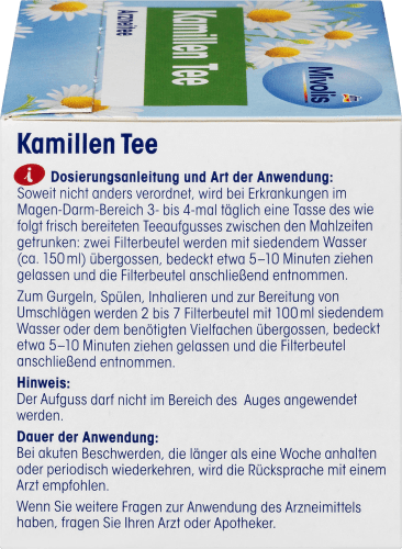 Tee, Kamillen Arznei-Tee, 18 g