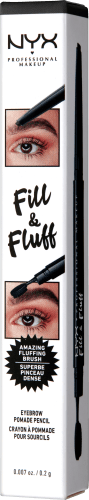 Fluff 0,2 Augenbrauenpomade Fill & g 08 Black, Augenbrauenstift