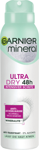 Antitranspirant Deospray Mineral Ultra Dry 150 ml 48h