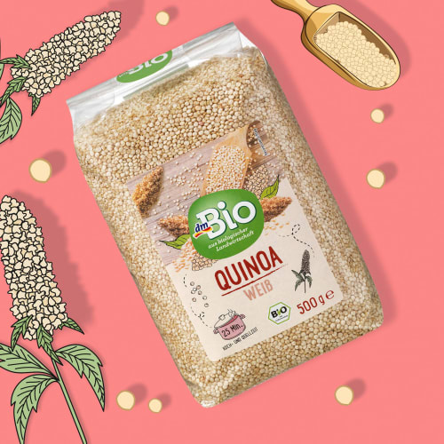 500 g weiß, Quinoa,