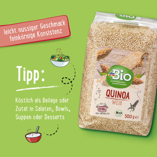 500 g weiß, Quinoa,