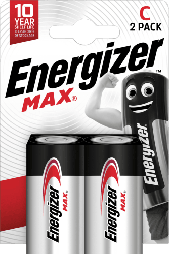 Batterien	Max C, 2 St