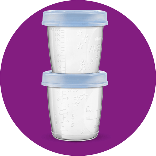 Aufbewahrung VIA für Muttermilch, St 5