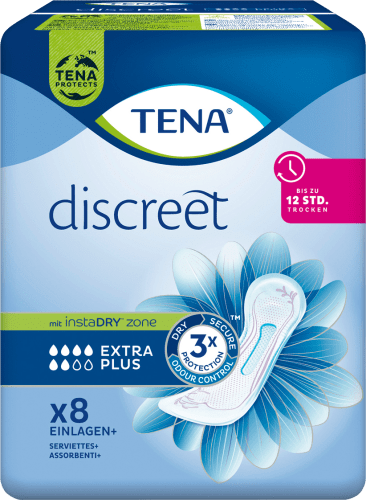 discreet Einlagen Inkontinenz Extra Plus, St 8