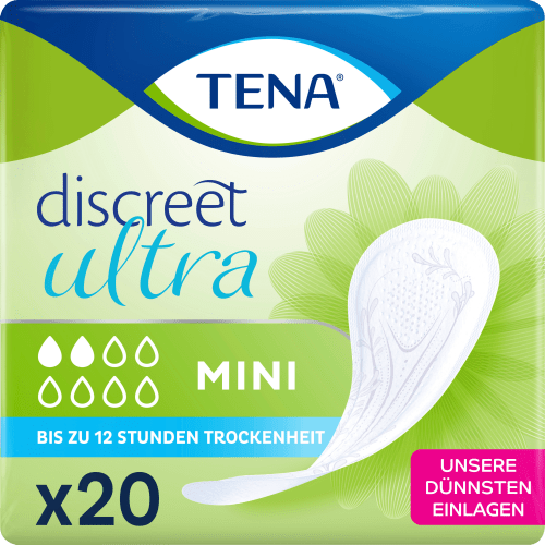 discreet Einlagen Inkontinenz Ultra Mini, 20 St