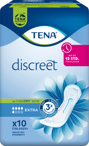 discreet Einlagen Inkontinenz Extra, 10 St