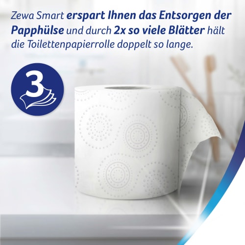 3-lagig 4 Smart (4x300 Toilettenpapier St Blatt),