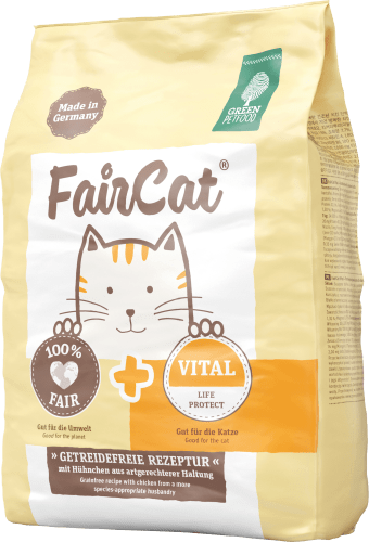 FairCat, Trockenfutter Huhn, Katze mit 300 g