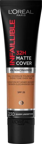 Foundation Infaillible 32H Honey, 30 Matte 230 Eclat/Radiant Cover Miel ml