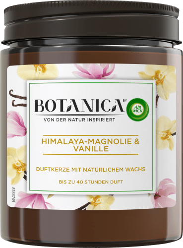 Duftkerze im Glas Himalaya-Magnolie 205 g Vanille, 