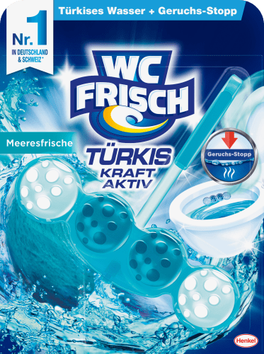 WC-Stein Türkis Kraft Aktiv Meeresfrische, 1 St