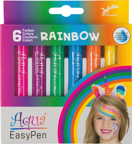 Aqua Easy Box Pen 6 St Rainbow