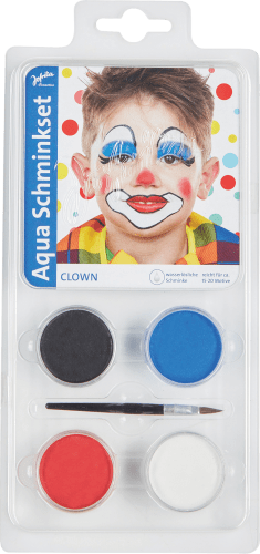 Clown Aqua 24 Schminkset g 5tlg,