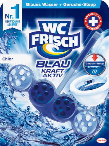 WC-Stein Blau Kraft Aktiv Chlor, 1 St