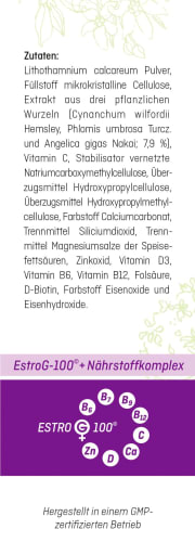 EstroG-100 + Vitamine + Mineralien 60 St., g 65