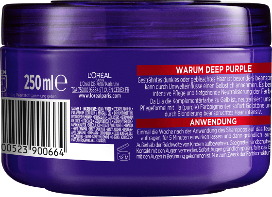 Haarkur Color Glanz Purple, 250 ml
