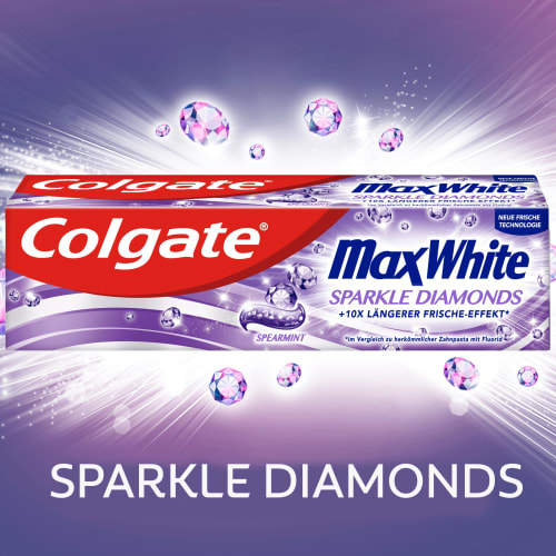 Zahnpasta Max ml Diamonds, Sparkle White 75