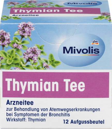 Arzneitee, Thymian Tee (12 Beutel), 16,8 g