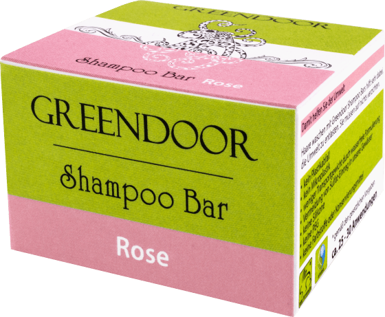 Festes Shampoo Rose, 75 g