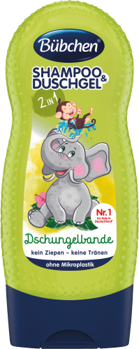 Duschgel & 230 Shampoo ml Kids Dschungelbande,