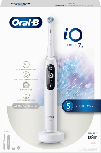Elektrische Zahnbürste iO Series 7 White Alabaster, 1 St | Elektrische Zahnbürste