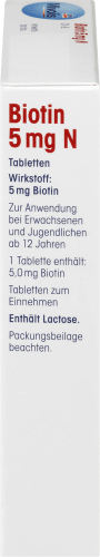 N, Biotin mg 5 60 Tabletten, St