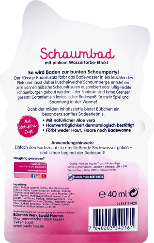 Kuschel-Bad, Schaumbad ml 40