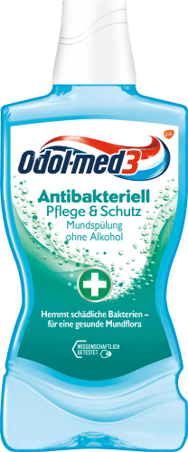 Mundspülung Schutz, Pflege antibakteriell ml & 500