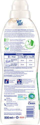 Weichspüler Naturals Pfingstrose l 0,8 Weißer Tee & WL, 32