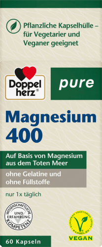 Magnesium 400 Kapseln 60 St, 45,7 g