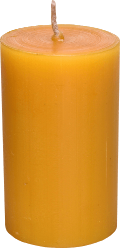 1 aus % 100 Bienenwachs, (8 cm), Kerze St Rustik