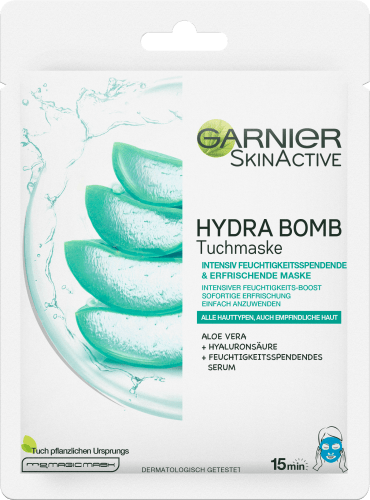 Tuchmaske Hydra Bomb Aloe Vera, 28 g