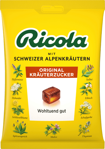 75 Schweizer g Bonbon, Kräuterzucker,