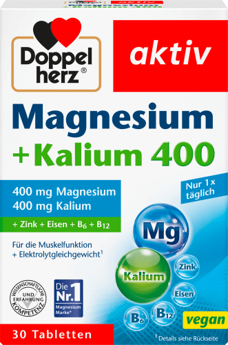 + Magnesium 30 St., 400 60 Kalium g
