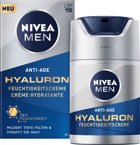 Anti Aging Gesichtscreme Hyaluron, 50 ml