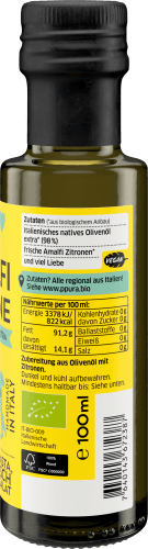 natives Olivenöl 100 ml Zitrone\