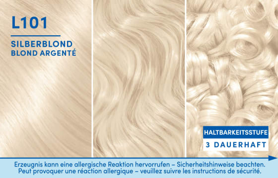 Haare Aufheller L101 St Ultra Silberblond, 1